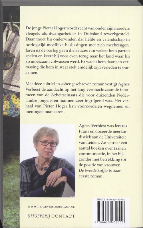 Achterkant van De tweede koffer