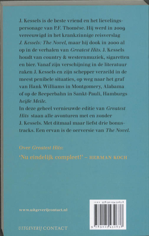Achterkant van Greatest hits
