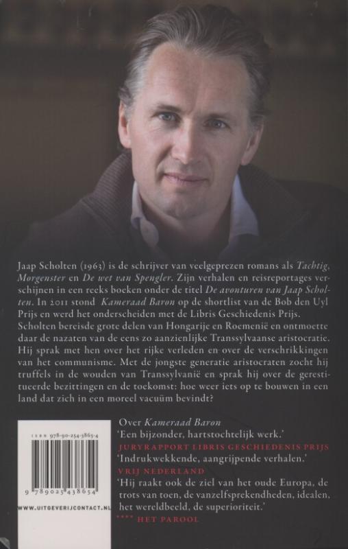Achterkant van Kameraad Baron