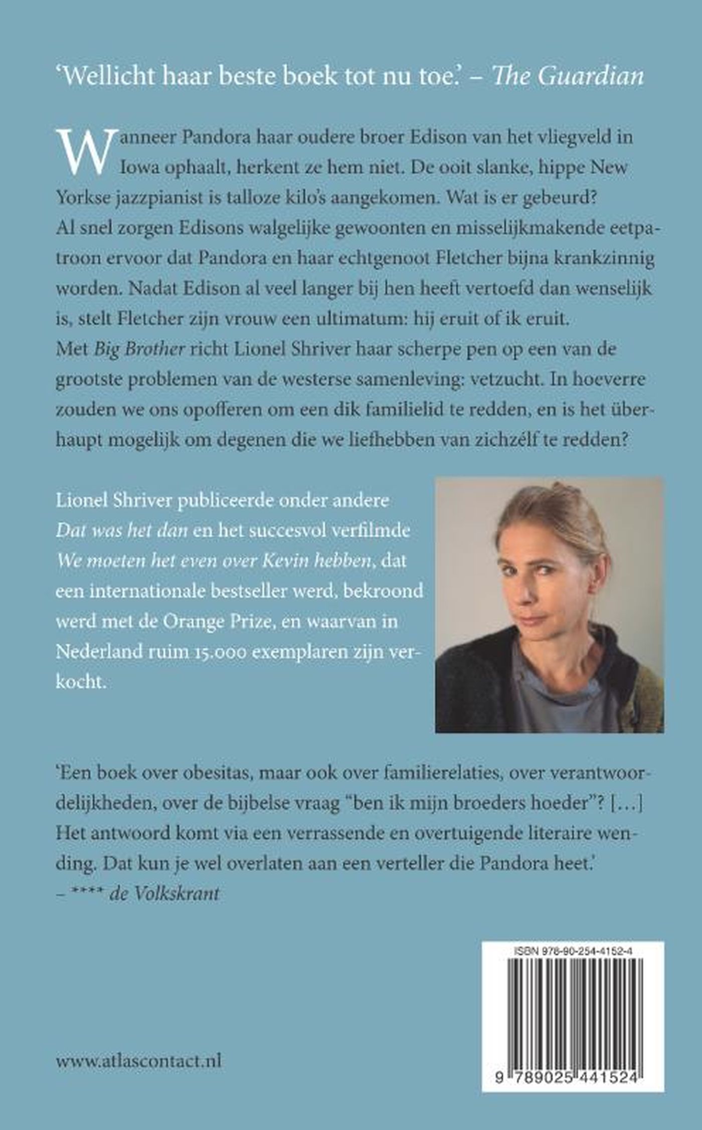Achterkant van Big Brother
