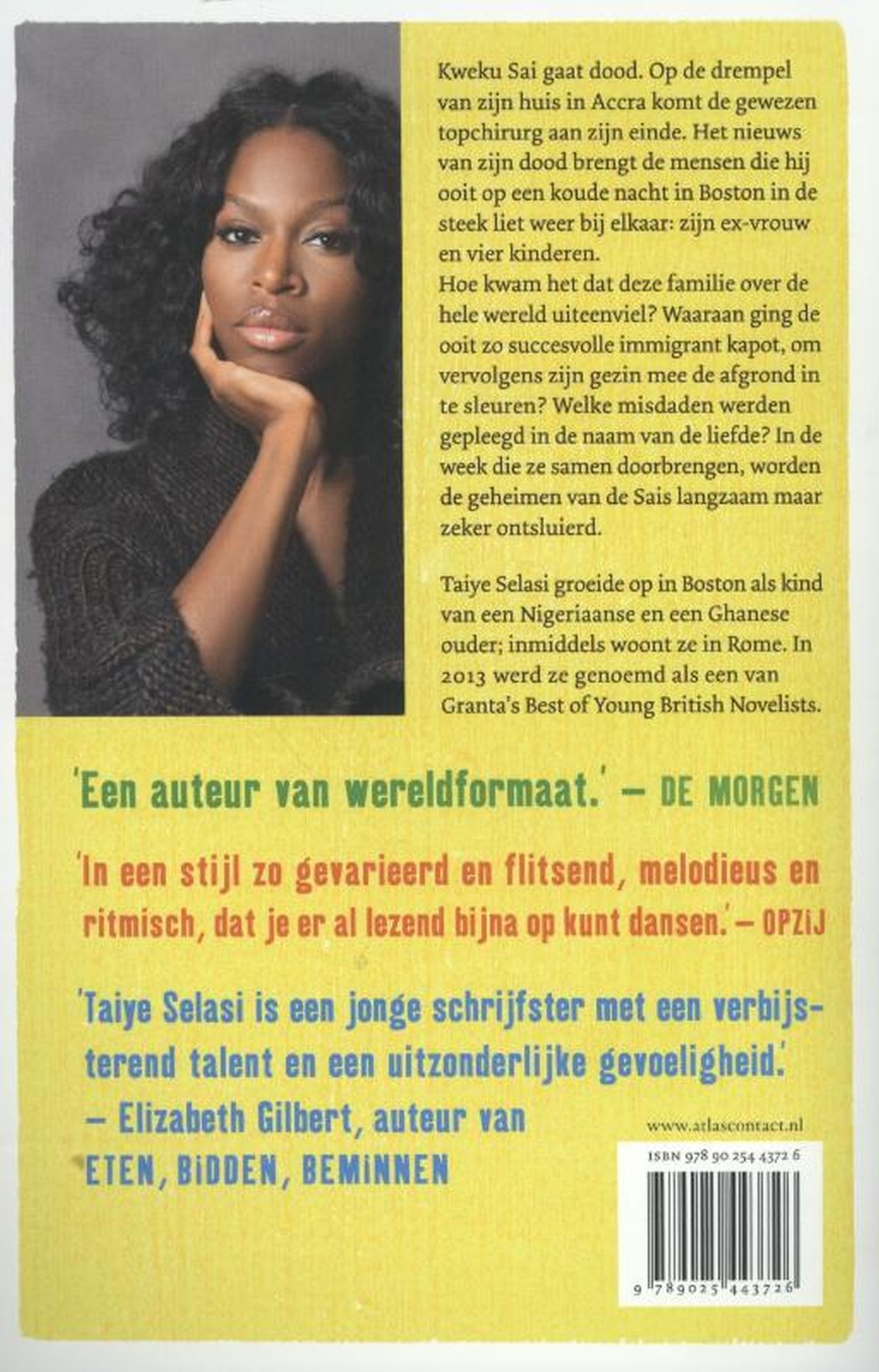 Achterkant van Ghana ga weg