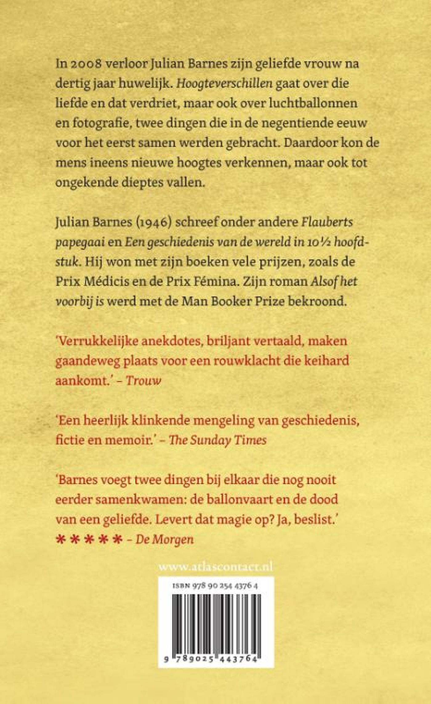 Achterkant van Hoogteverschillen