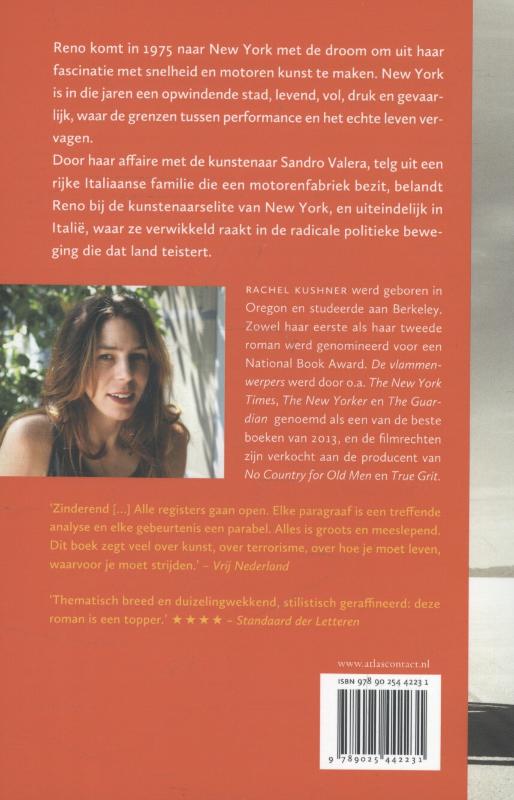 Achterkant van De vlammenwerpers