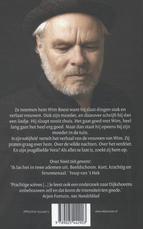 Achterkant van In zijn nabijheid