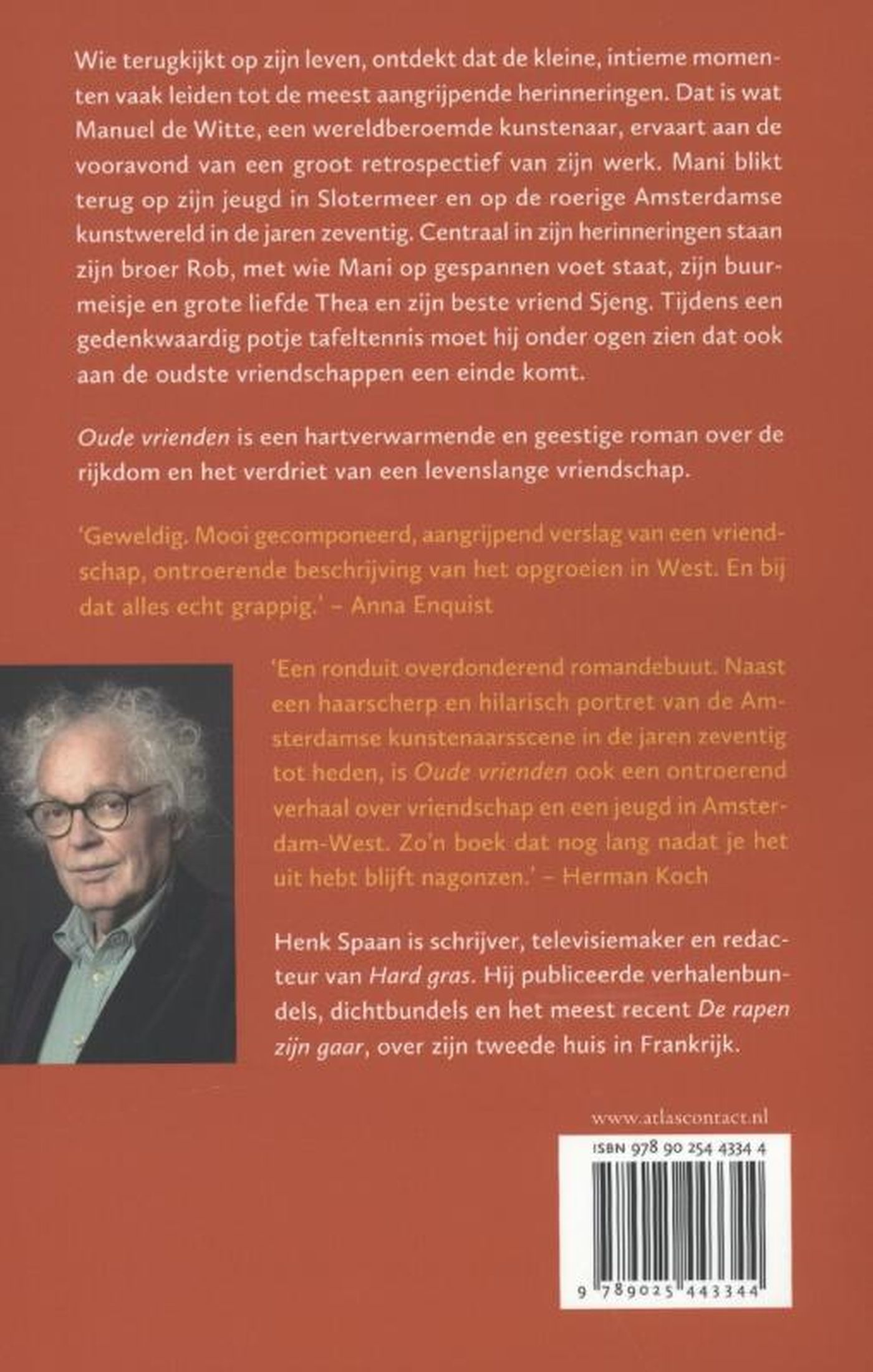 Achterkant van Oude vrienden