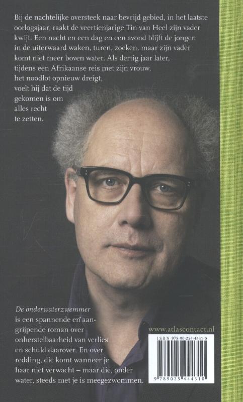 Achterkant van De onderwaterzwemmer