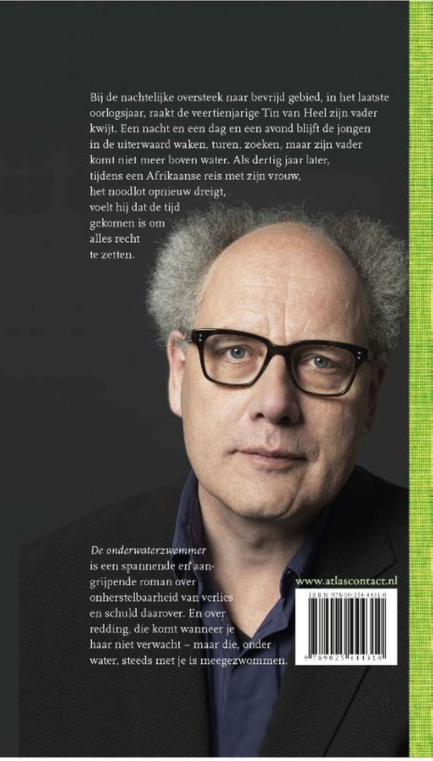 Achterkant van De onderwaterzwemmer