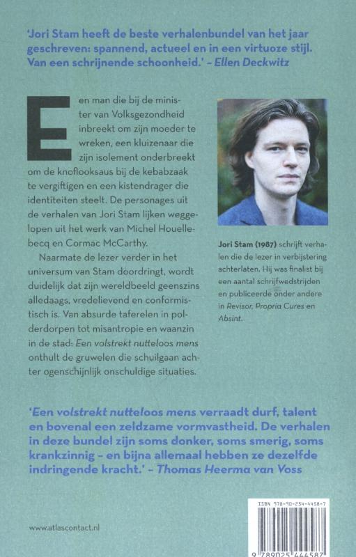 Achterkant van Een volstrekt nutteloos mens