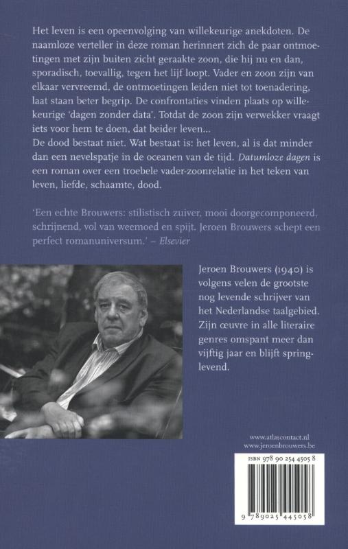 Achterkant van Datumloze dagen