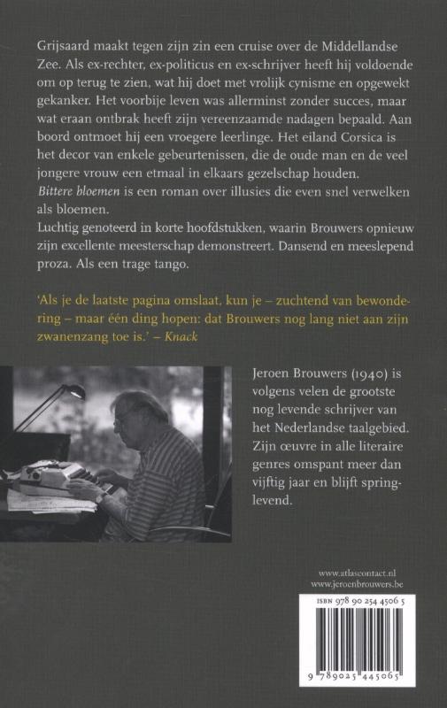 Achterkant van Bittere bloemen