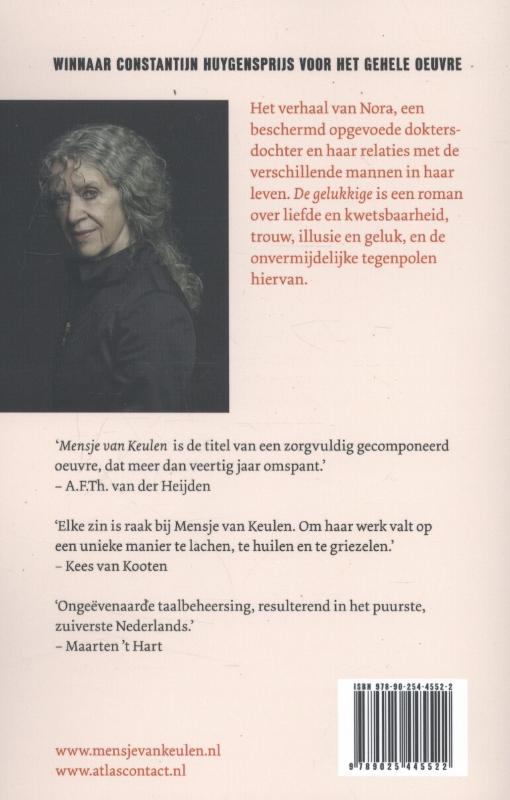 Achterkant van De gelukkige