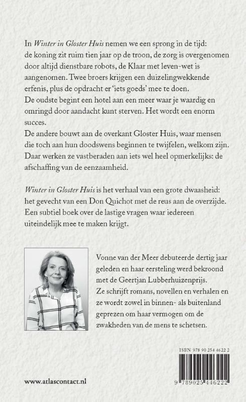 Achterkant van Winter in Gloster Huis