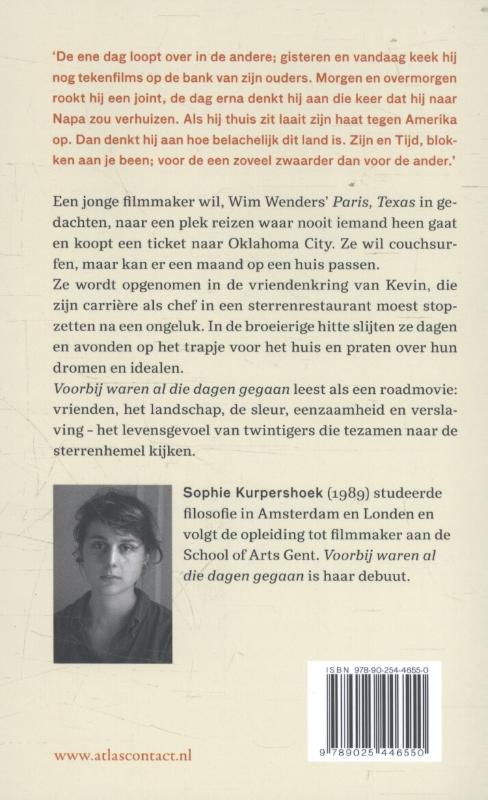 Achterkant van Voorbij waren al die dagen gegaan