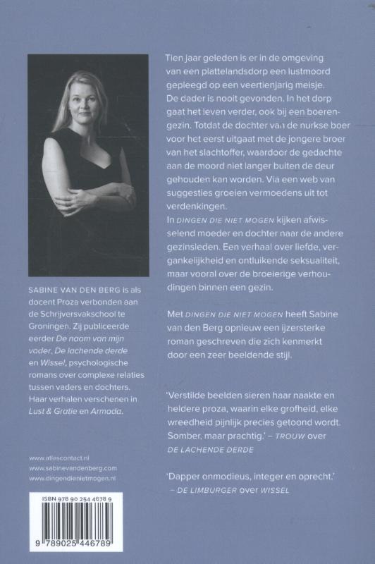 Achterkant van Dingen die niet mogen