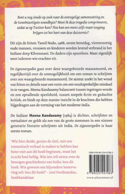 Achterkant van De zigeunergodin