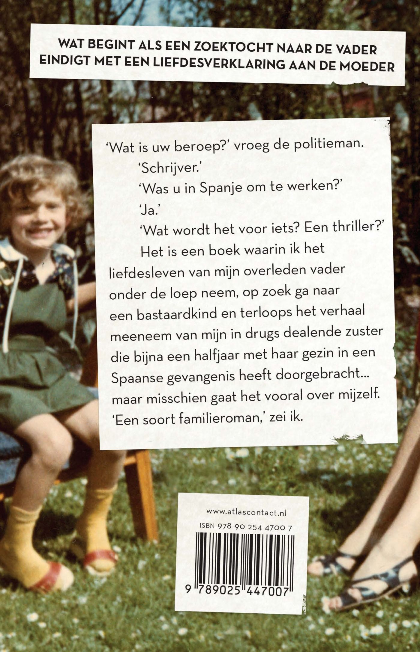 Achterkant van God sta me bij want ik ben onschuldig