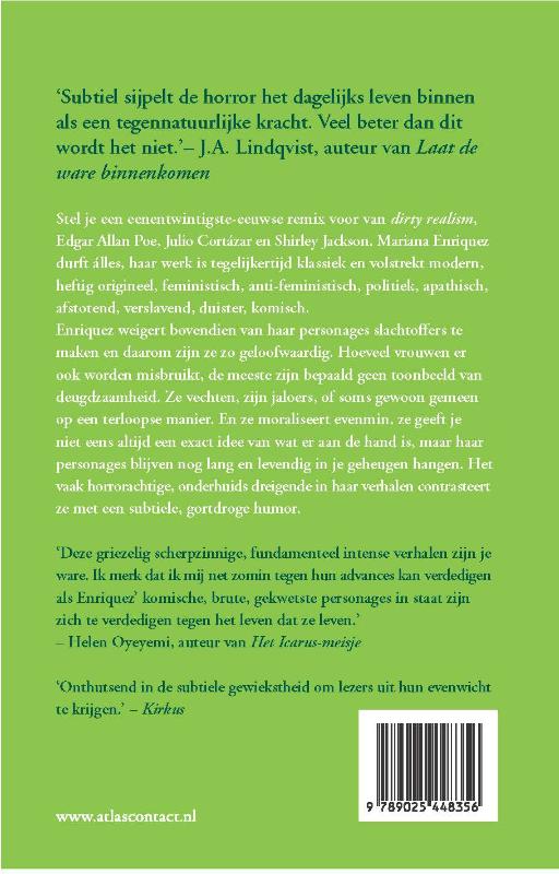 Achterkant van Dingen die we verloren in het vuur