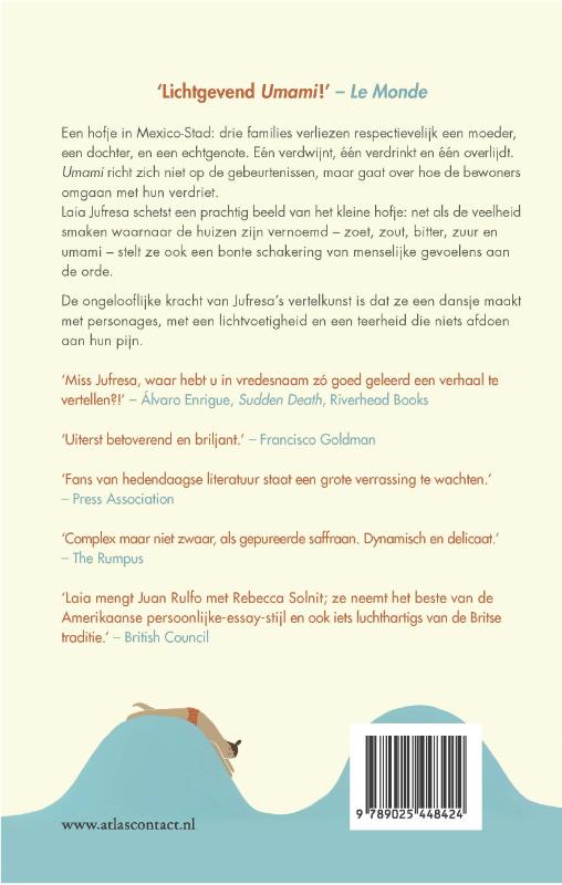 Achterkant van Umami