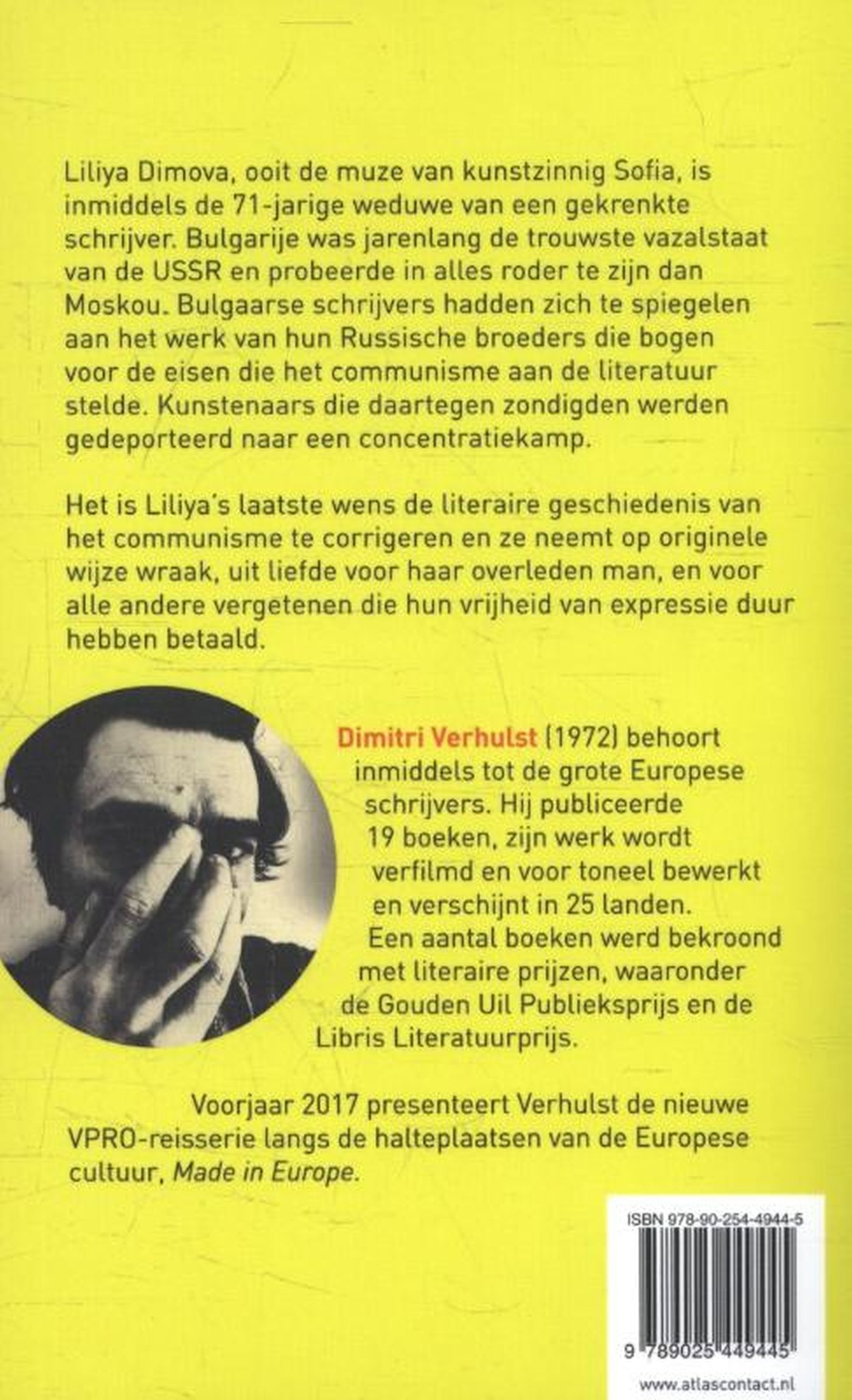 Achterkant van Het leven gezien van beneden