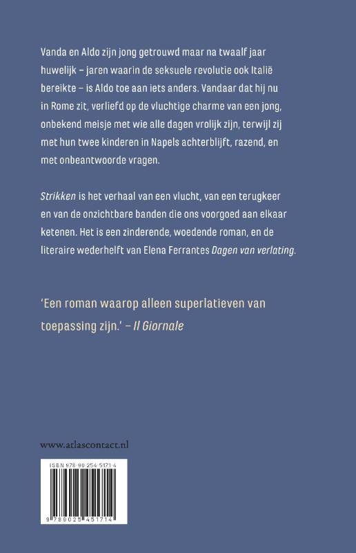 Achterkant van Strikken