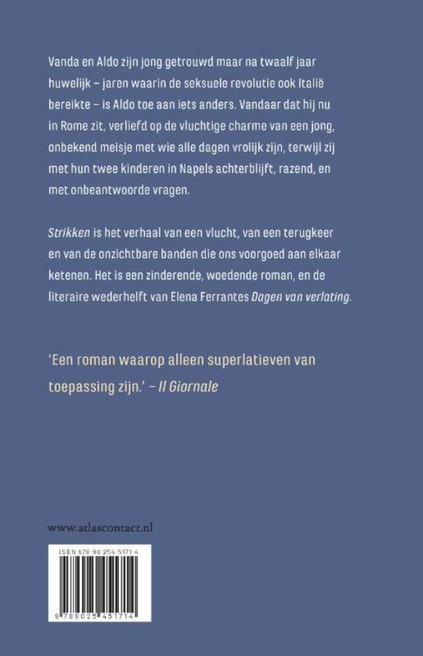 Achterkant van Strikken