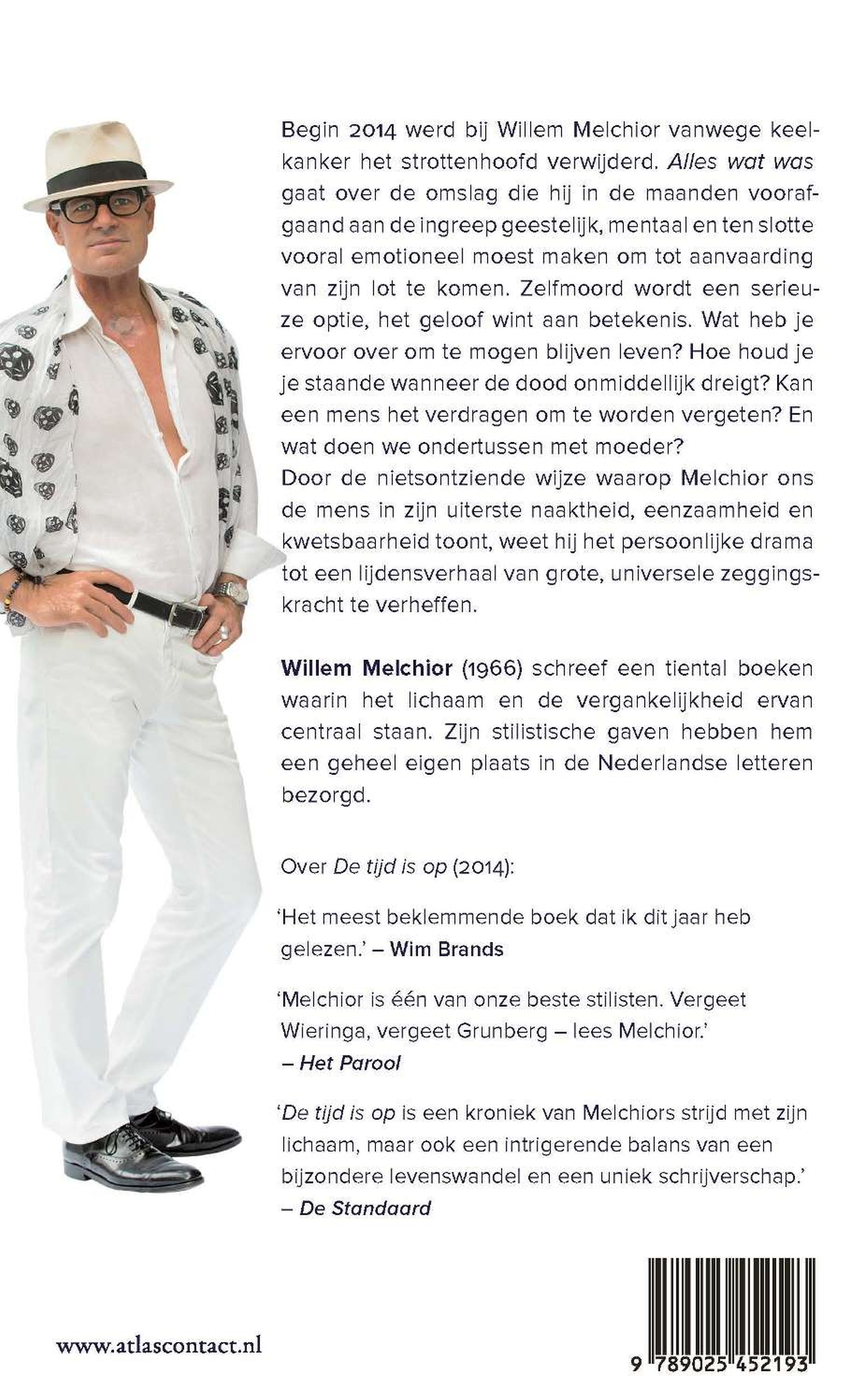 Achterkant van Alles wat was