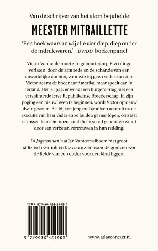 Achterkant van Jagersmaan