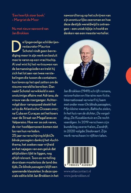 Achterkant van De blinde passagiers