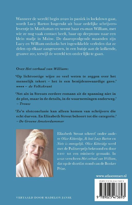 Achterkant van Lucy aan zee