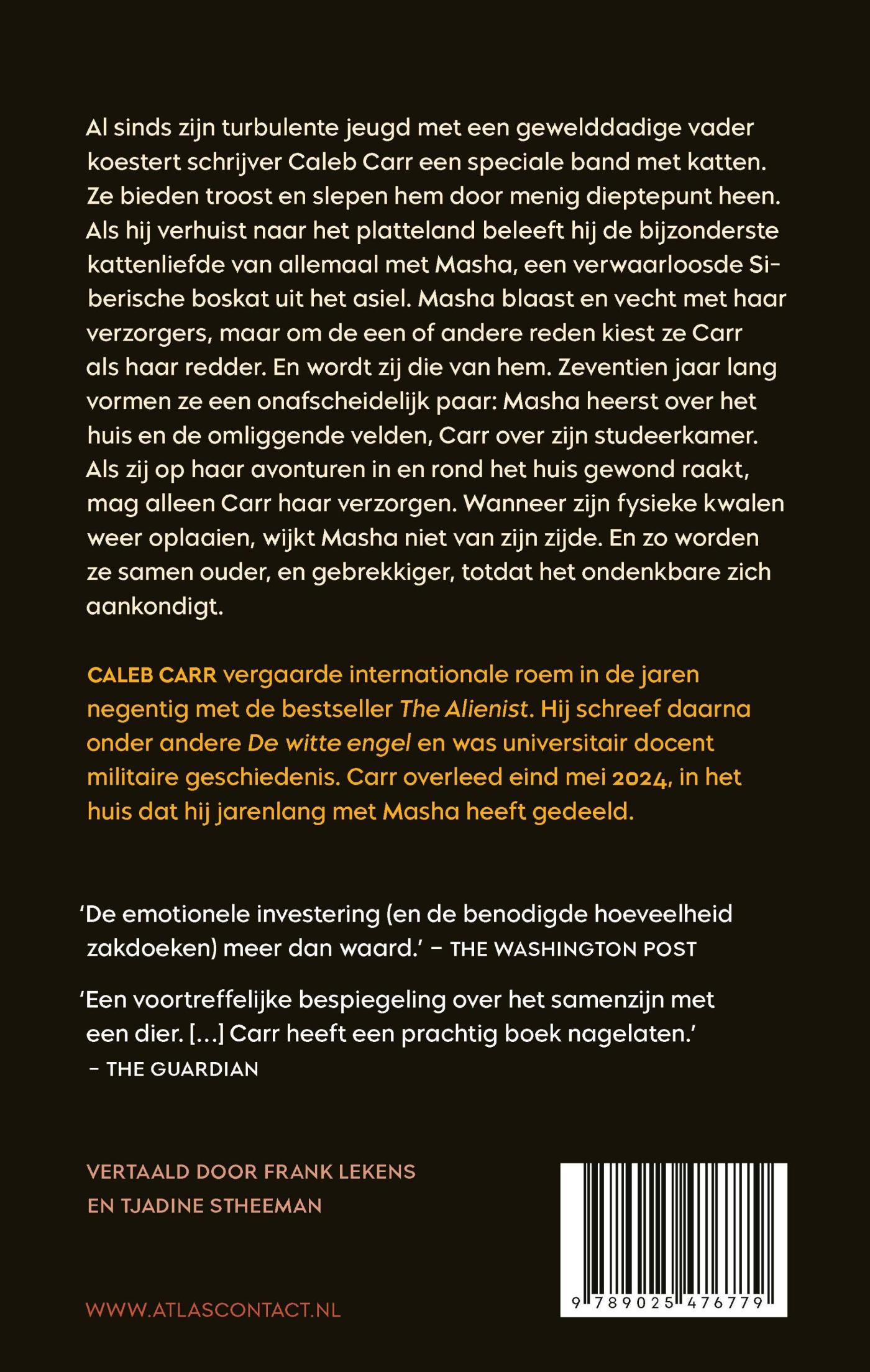 Achterkant van Mijn lieve kattenkop
