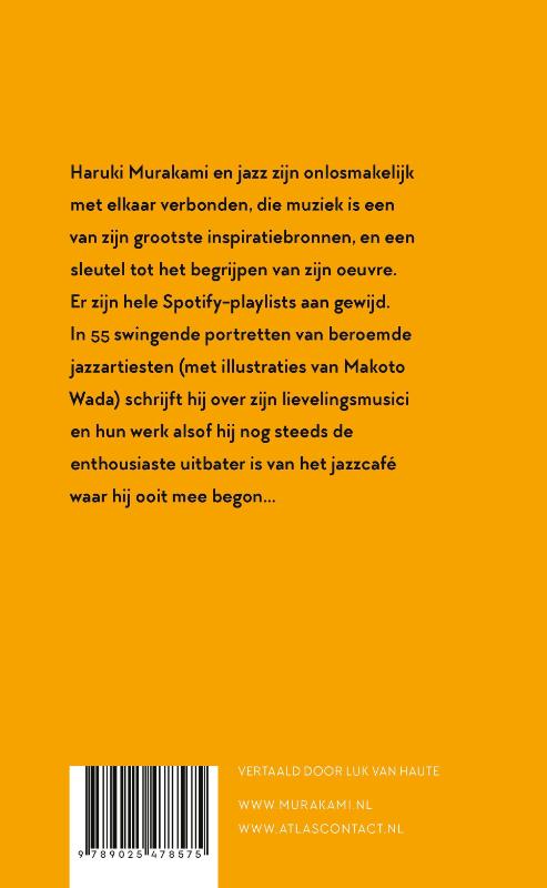 Achterkant van Jazzportretten
