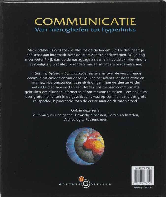Achterkant van Communicatie