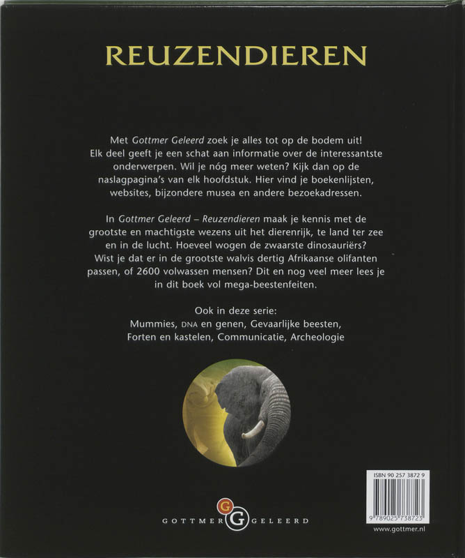 Achterkant van Reuzendieren
