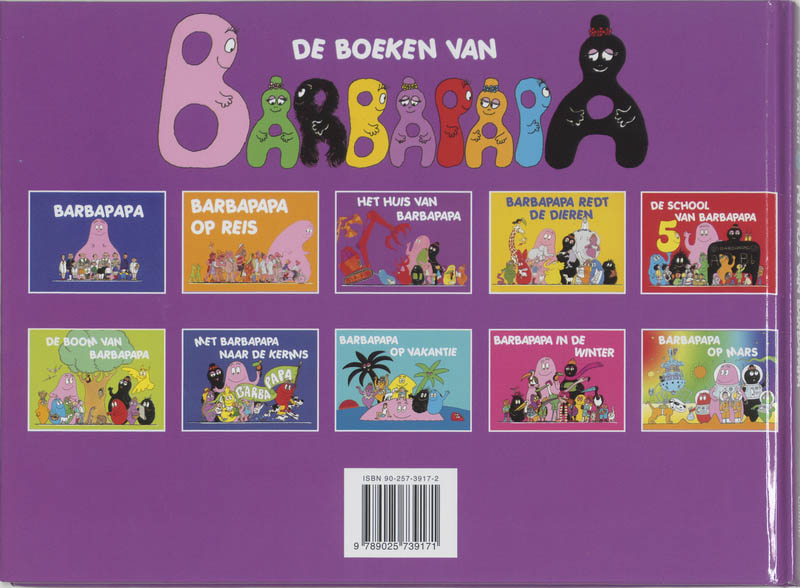 Achterkant van Het huis van Barbapapa