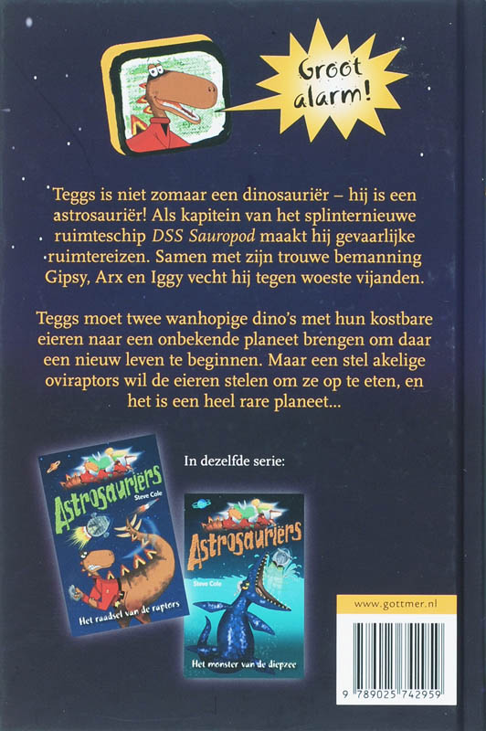 Achterkant van Oviraptors in de aanval