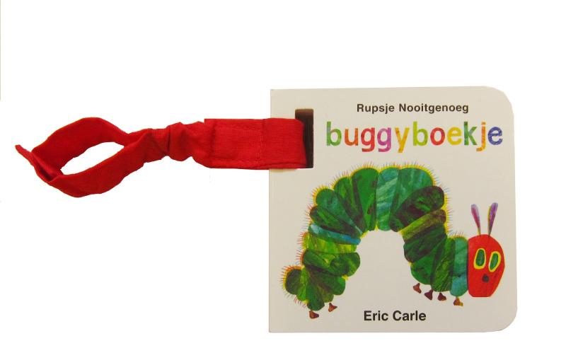 Achterkant van Rupsje Nooitgenoeg buggyboekje
