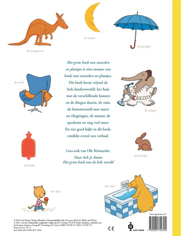 Achterkant van Het grote boek van woorden en plaatjes