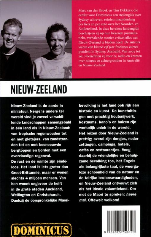 Achterkant van Nieuw-Zeeland