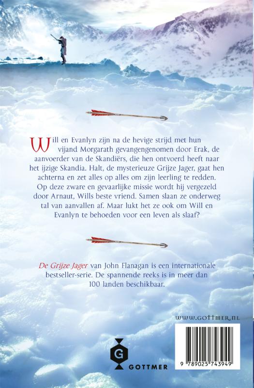 Achterkant van Het ijzige land