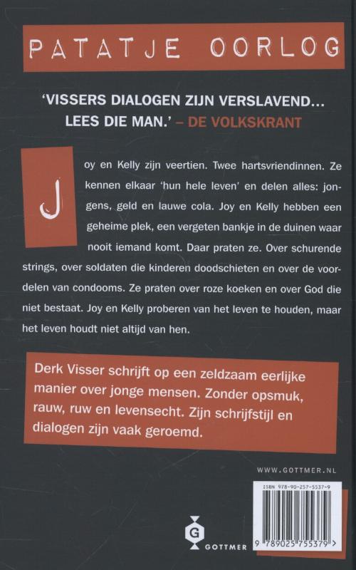 Achterkant van Patatje oorlog