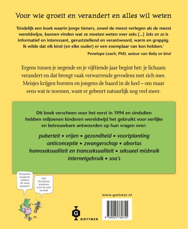 Achterkant van Seks en zo
