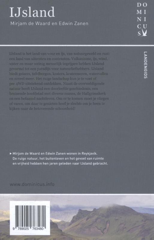 Achterkant van IJsland