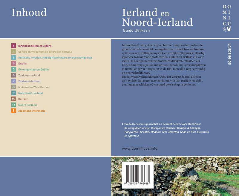 Achterkant van Ierland en Noord-Ierland