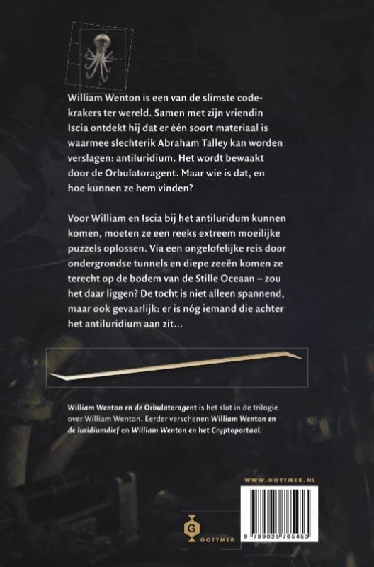 Achterkant van William Wenton en de Orbulatoragent