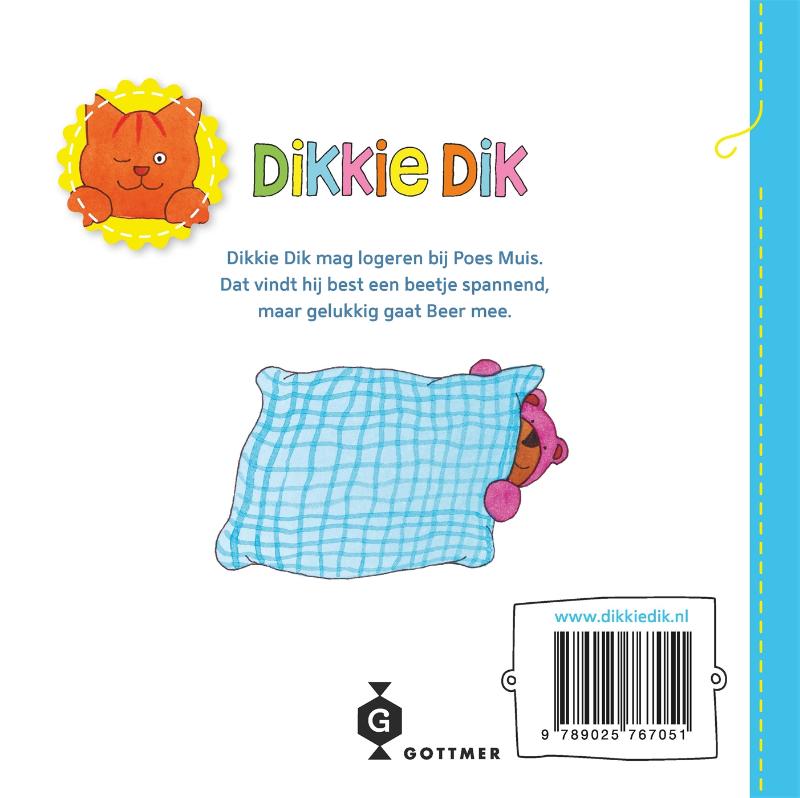 Achterkant van Logeren bij Poes Muis
