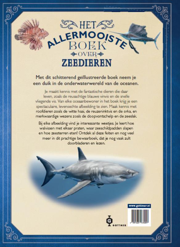 Achterkant van Het allermooiste boek over zeedieren