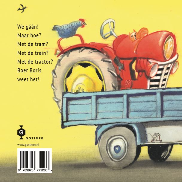 Achterkant van Boer Boris, hoe gaan we erheen?