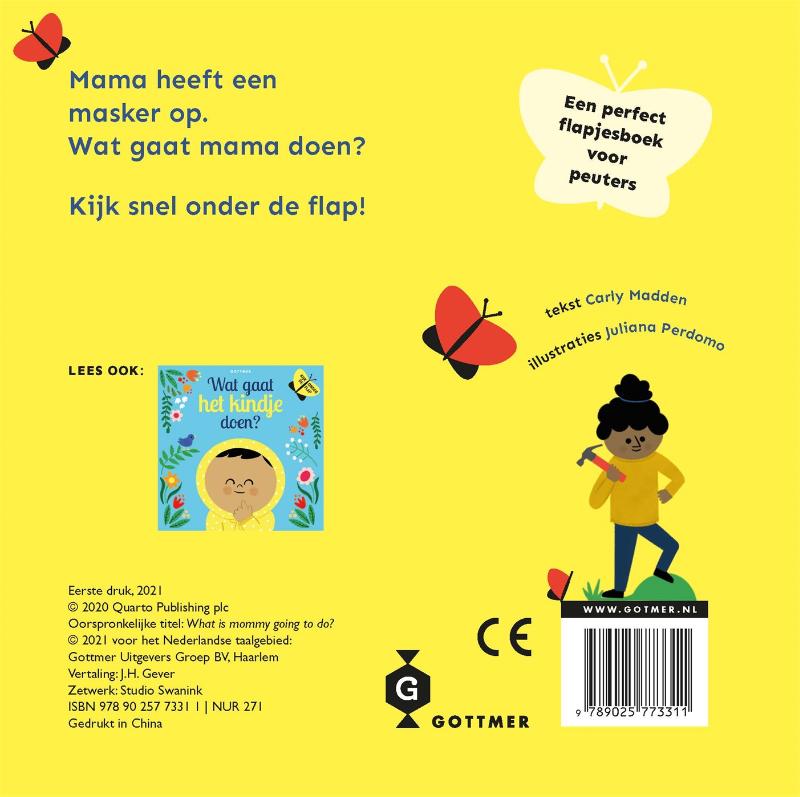 Achterkant van Wat gaat mama doen?