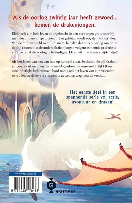 Achterkant van De drakenprofetie