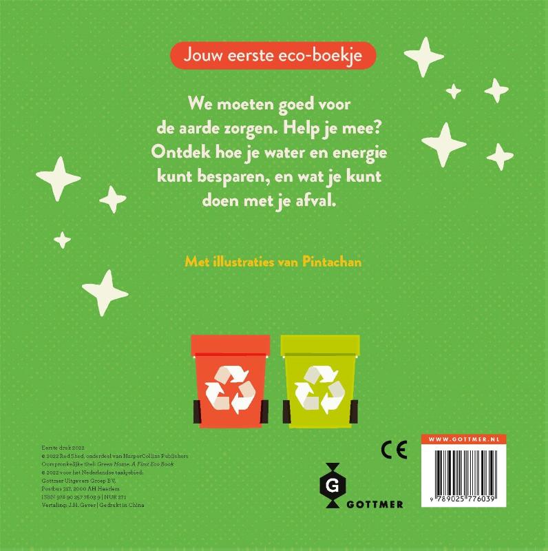 Achterkant van Mijn groene huis